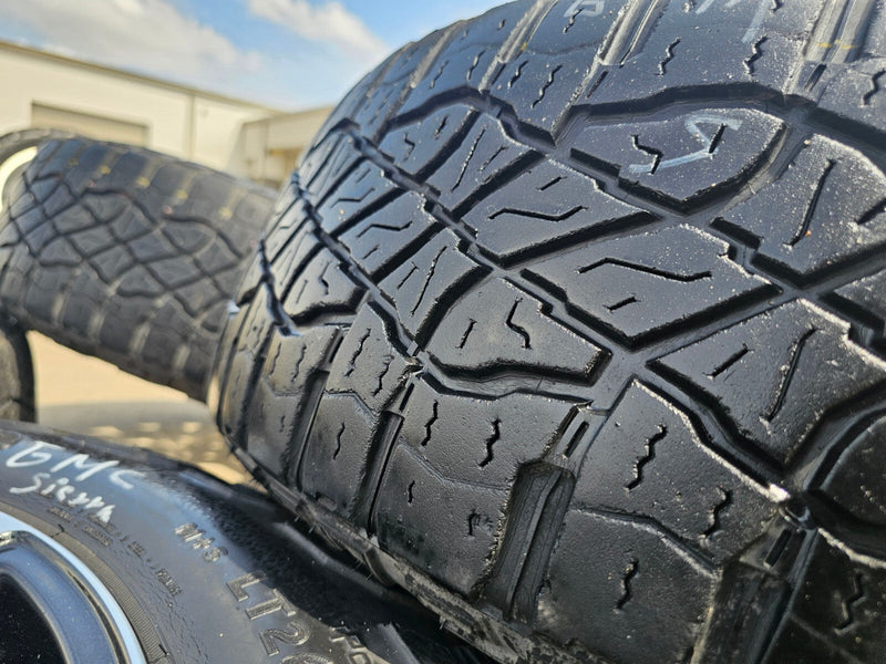 20" GMC Sierra Yukon AT4X Silverado OEM 5914 wheels rims TERRITORY M/T Texas Truck Tire