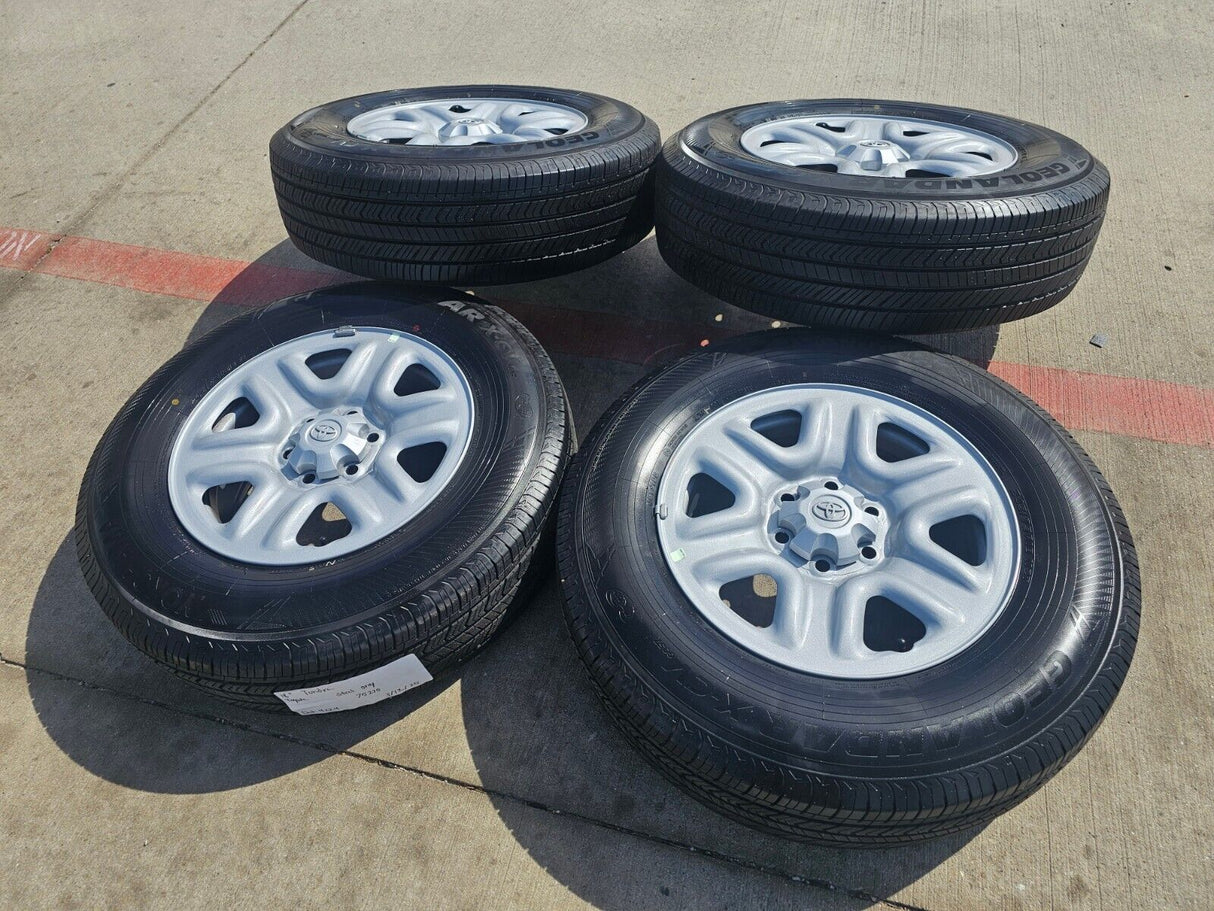 18" Toyota Tundra TSS TRD OEM 99083 75275 wheels rims Sequoia LX600 2025 NEW Texas Truck Tire