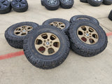 17" Ford Bronco 10384 OEM wheels rims BRONZE tires Ranger 35" M/T Texas Truck Tire