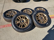 19" Land Rover Defender BRONZE Range Rover OEM 72350 wheels rims NEW Texas Truck Tire