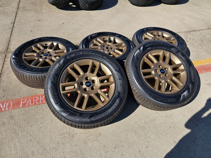 19" Land Rover Defender BRONZE Range Rover OEM 72350 wheels rims NEW Texas Truck Tire