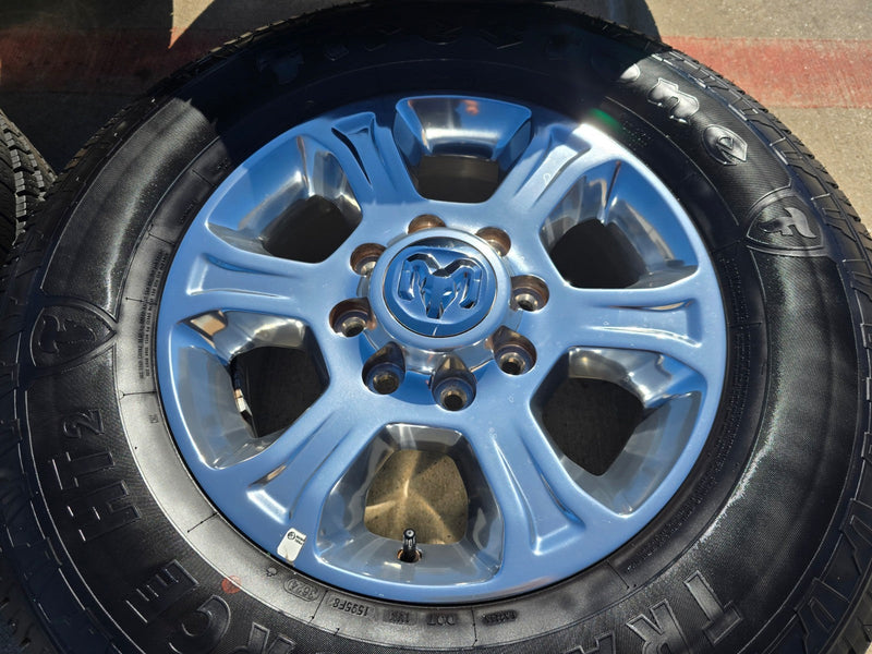18" Ram 2500 3500 Laramie Power Wagon OEM wheels rims 2692 tires FIRESTONE Texas Truck Tire