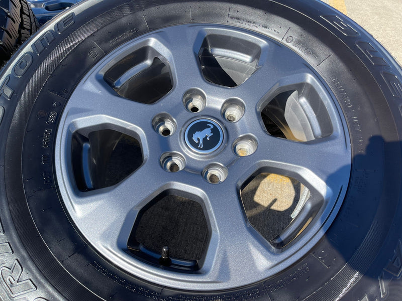 17" Ford Bronco Big Bend wheels rims 10384 OEM Ranger 2023 2024 2025 2026 Texas Truck Tire