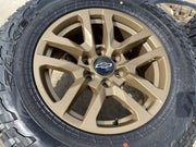 18" Chevy Silverado Suburban Tahoe OEM 5912 wheels rims Yukon Sierra FALKEN NEW Texas Truck Tire