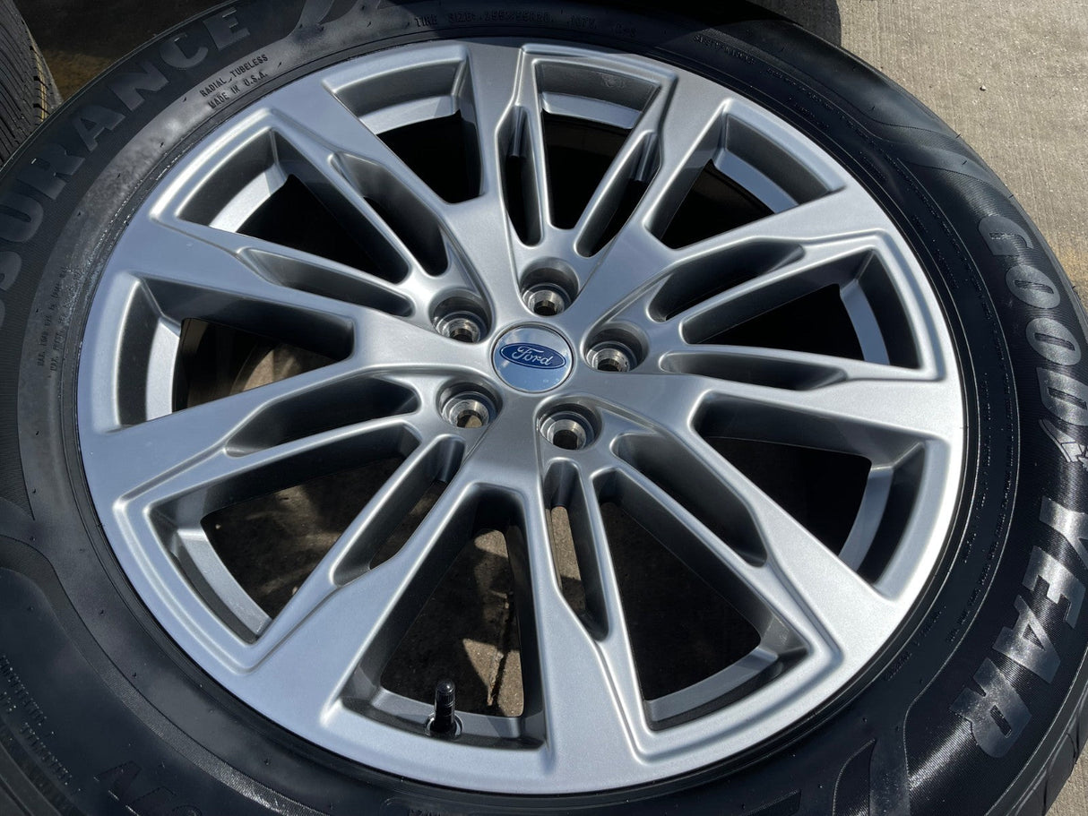 20" Ford Explorer Limited OEM rims wheels Lincoln Aviator GOODYEAR 2025 2026 NEW Texas Truck Tire