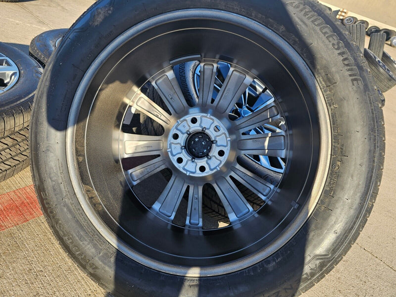 22" Cadillac Escalade Platinum OEM wheels rims tires 2024 2025 2026 NEW Texas Truck Tire