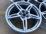 19" + 20" Chevy Corvette C8 OEM wheels rims 14007 14008 2023 2024 2025 2026 Texas Truck Tire