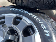 18" Ford F-250 F-350 OEM TREMOR rims wheels 10482 tires BFG KO3 A/T 33" NEW Texas Truck Tire