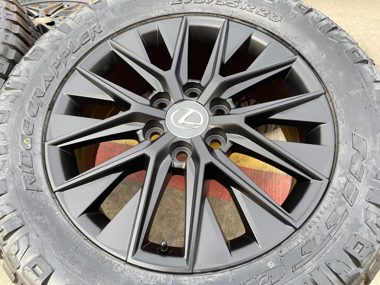 20" Lexus GX550 OEM wheels rims Toyota Land Cruiser Tundra 10545 LX600 2026 NEW Texas Truck Tire