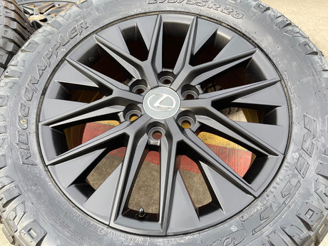 20" Lexus GX550 OEM wheels rims Toyota Land Cruiser Tundra 10545 LX600 2026 NEW Texas Truck Tire