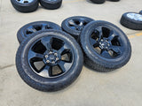 20" Ram 1500 OEM LIMITED Laramie wheels rims black 2675 2722 Texas Truck Tire