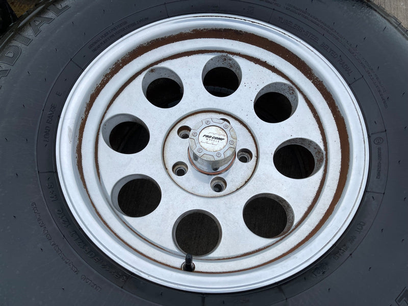17" 17x9 Pro Comp Series 69 Jeep Wrangler Gladiator 5x127 5x5 wheels rims only Texas Truck Tire