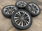 22" Infiniti QX80 QX56 Nissan Titan OEM wheels rims 73807 tires NEW Texas Truck Tire