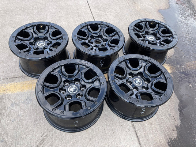 17" Ford Bronco SASQUATCH wheels rims BEADLOCK 10388 Ranger 2025 2026 NEW Texas Truck Tire