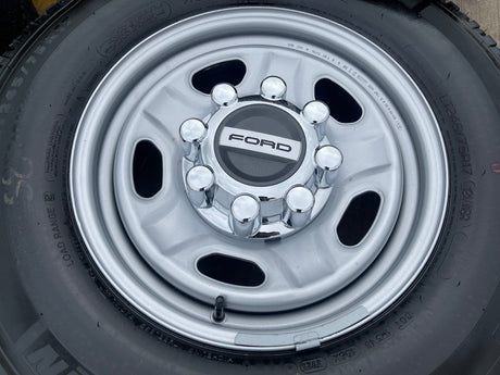17" Ford F-250 F-350 OEM 3828 wheels rims tires MICHELIN LTX A/T2 NEW Texas Truck Tire