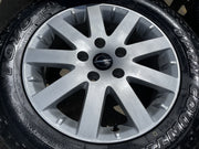 17" Jeep Grand Cherokee OEM wheels rims 2401 tires 2012 2015 2018 DISCOUNTED Texas Truck Tire