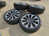 24" Cadillac Escalade PLATINUM OEM wheels rims V 2023 2024 2025 2026 2027 NEW Texas Truck Tire