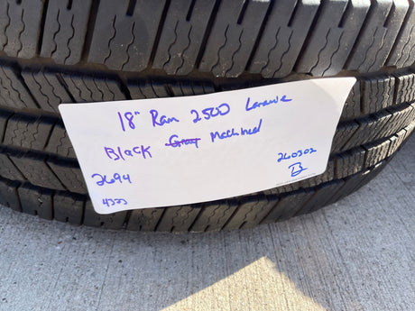 18" Ram 2500 3500 LARAMIE OEM wheels rims 2694 tires MICHELIN DEFENDER LTX M/S2 Texas Truck Tire
