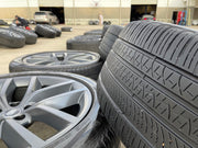 22" Land Rover DEFENDER OEM wheels rims 72385 Range tires GRAY 2023 2024 2025 Texas Truck Tire