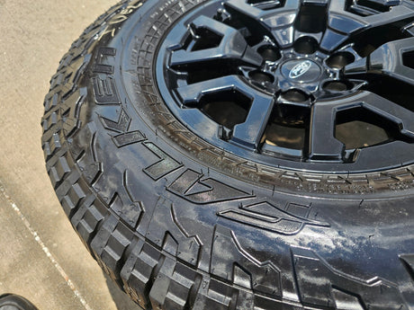 17" Ford F-150 Raptor Bronco OEM rims wheels 10461 tires FALKEN A/T3 Texas Truck Tire