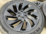 22" Lincoln Navigator OEM 10665 rims wheels BLACK LABEL 2025 2026 MICHELIN NEW Texas Truck Tire