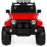 Children's Ride-On Toy Truck Vehicle Battery Operated 12V Remote Controlled for 3-8 Year Olds - Red Color