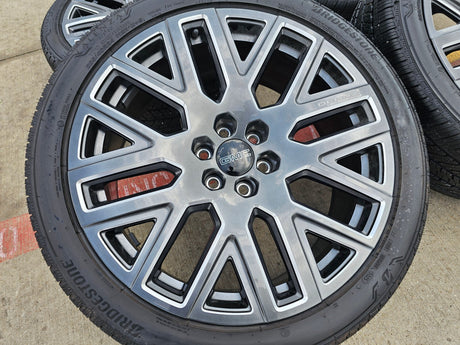 24" GMC Yukon Sierra DENALI OEM wheels rims 2022 2023 2024 2025 2026 NEW Texas Truck Tire