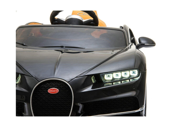 DAKOTT Bugatti Chiron Electric Ride-On Vehicle in Sleek Black