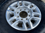 17" Chevy Silverado GMC Sierra 2500 OEM 5948 wheels rims FIRESTONE X/T 33" Texas Truck Tire