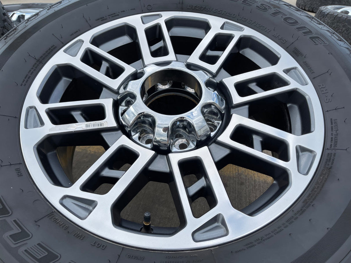 20" Ford F-250 F-350 OEM 10302 10483 LIMITED wheels rims 2024 2025 2026 Texas Truck Tire