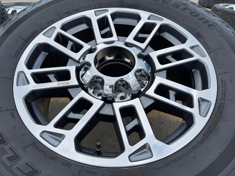 20" Ford F-250 F-350 OEM 10302 10483 LIMITED wheels rims 2024 2025 2026 Texas Truck Tire