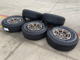 17" Ford Bronco HERITAGE Edition wheels rims BRONZE 2025 2026 GOODYEAR 35" NEW Texas Truck Tire