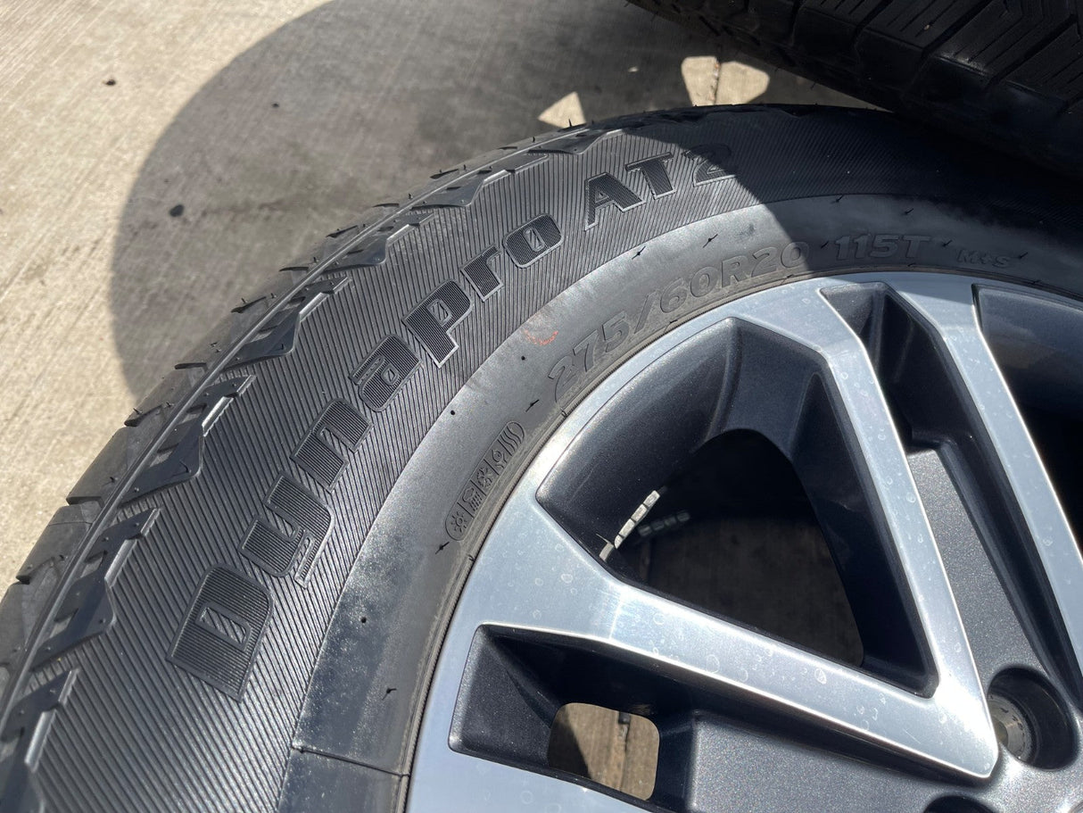 20" Ford F-150 OEM rims wheels 10345 95025 Expedition HANKOOK A/T2 GREAT DEAL Texas Truck Tire