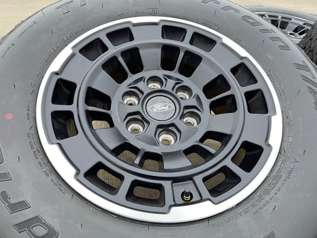 17" Ford Ranger Bronco HERITAGE OEM 22025 wheels rims BFG KO2 A/T NEW Texas Truck Tire
