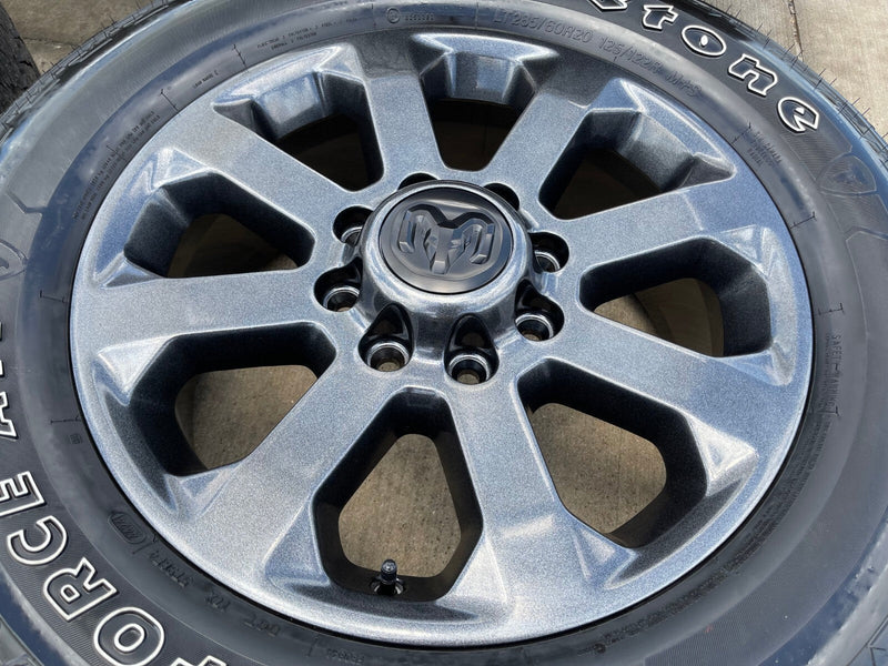 20" Dodge Ram 2500 3500 LARAMIE OEM 2700 wheels rims 2023 2024 2025 2026 NEW Texas Truck Tire
