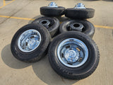 17" Dodge Ram 3500 Dually Laramie 8x200 wheels rims 2703 2704 OEM 2024 2025 NEW Texas Truck Tire