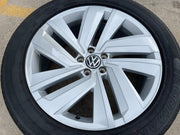 20" VW Atlas OEM wheel rim tire 70076 Audi Q7 Q8 2020 2021 2022 2023 2024 2025 Texas Truck Tire