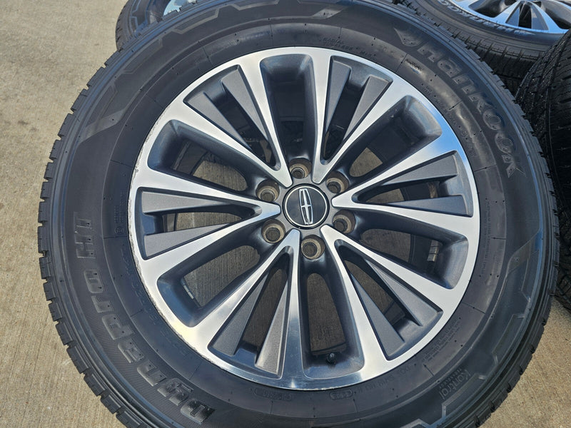 20" Lincoln Navigator OEM rims wheels 10024 tires 2015 2016 2017 2018 2021 2022 Texas Truck Tire
