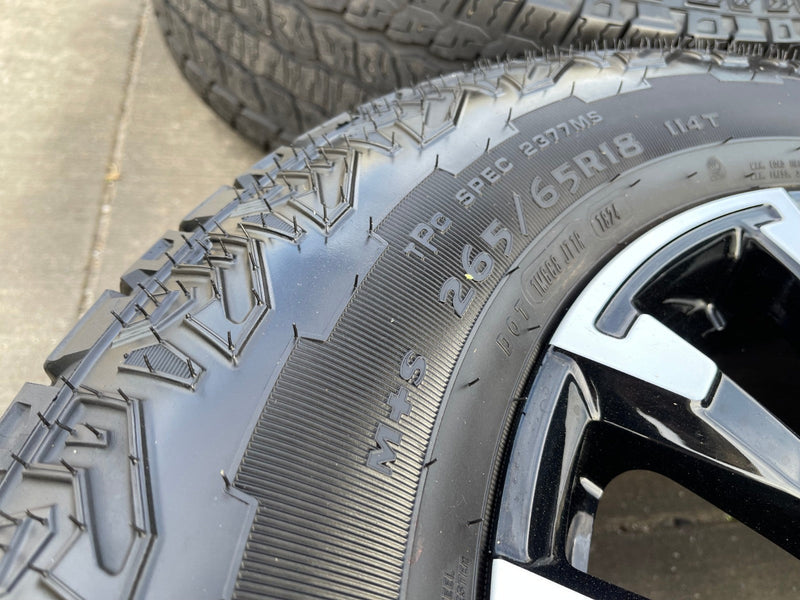 18" Chevy Traverse Blazer Z71 GMC Acadia OEM 14154 wheels rims 2025 2026 Texas Truck Tire