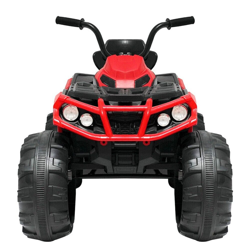 Electric ATV Off-Road Quad Car Toy for Kids - 24V with LED Lights and Dual Speed Options