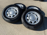 17" Ford F-150 OEM rims wheels 3857 tires steel 2022 2023 2024 2025 2026 NEW Texas Truck Tire