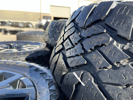 17" Nissan Frontier OEM Desert Runner 62832 wheels rims tires DURATRAC A/T Texas Truck Tire