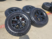 (1) 17" Jeep Wrangler Rubicon OEM 9218 wheel rim Gladiator tire NEXEN HTX2 NEW Texas Truck Tire