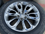 20" Dodge Ram 1500 OEM Laramie Long Horn 2677 wheels rims 2023 2024 2025 2026 Texas Truck Tire