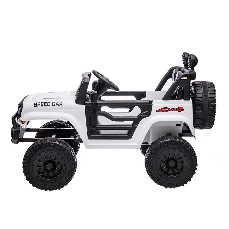 Electric 4-Wheel Kids Ride-On Car with Remote Control - 12V Battery Powered