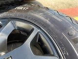 (4) 17" Jeep Wrangler Rubicon OEM 9218 wheels rims black Gladiator NEXEN NEW Texas Truck Tire