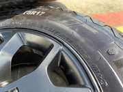 (4) 17" Jeep Wrangler Rubicon OEM 9218 wheels rims black Gladiator NEXEN NEW Texas Truck Tire