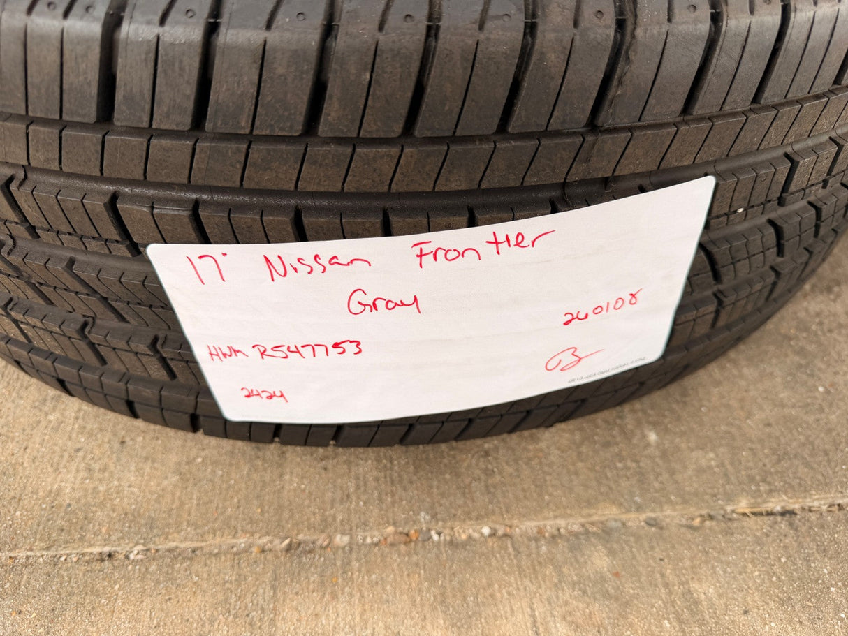 17" Nissan Frontier OEM PRO-4X Edition wheels rims MICHELIN NEW 2026 Texas Truck Tire