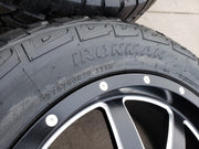 20x9 Fuel Jeep Maverick Wrangler Gladitor wheels rims 33" tires 5x127 5x112 Texas Truck Tire