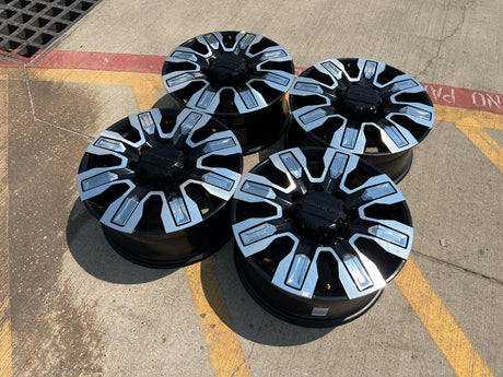 20" Chevy Silverado ULTIMATE 2500 3500 OEM 5958 14138 wheels rims 2024 2025 NEW Texas Truck Tire